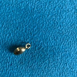 18k solid gold charm for bracelet or necklace